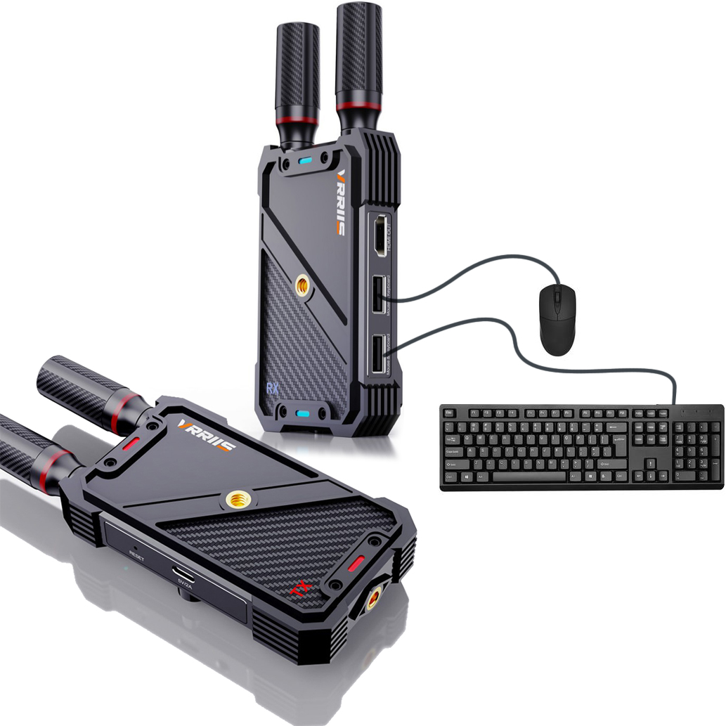 Laptop Accessories Holder - VRRIIS WL082K 400m Wireless HDMI KVM