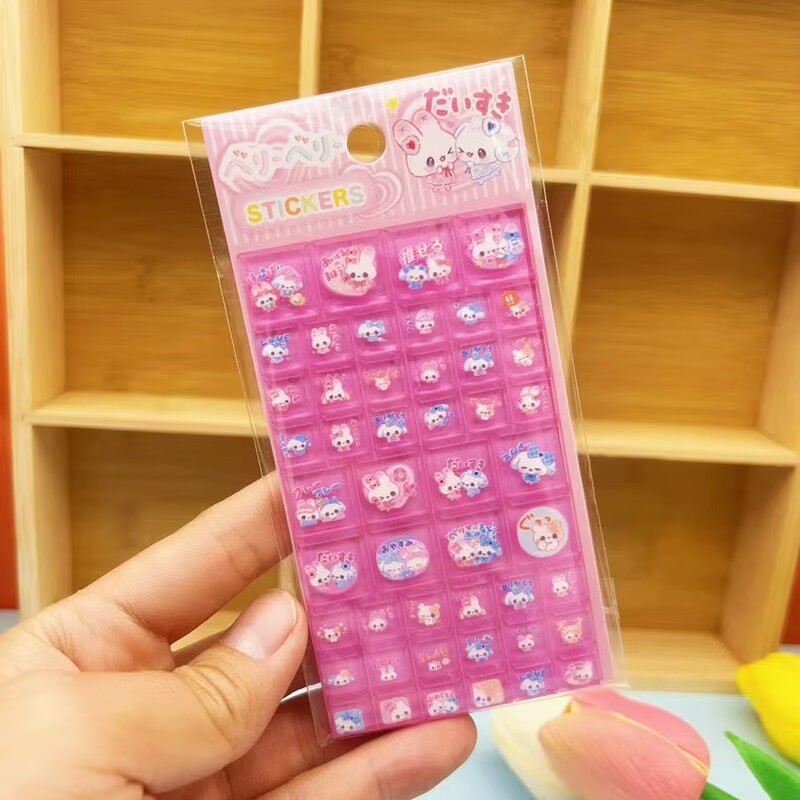 2/4p Solid Square Sticker Diy  - Laptop Accessories For Gift ulasan dan harga