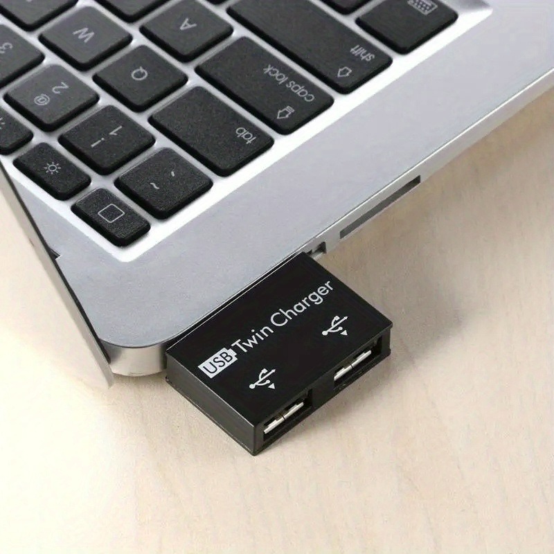 USB2.0 Splitter 1 Male To 2 Po - Laptop Accessories And Parts ulasan dan harga