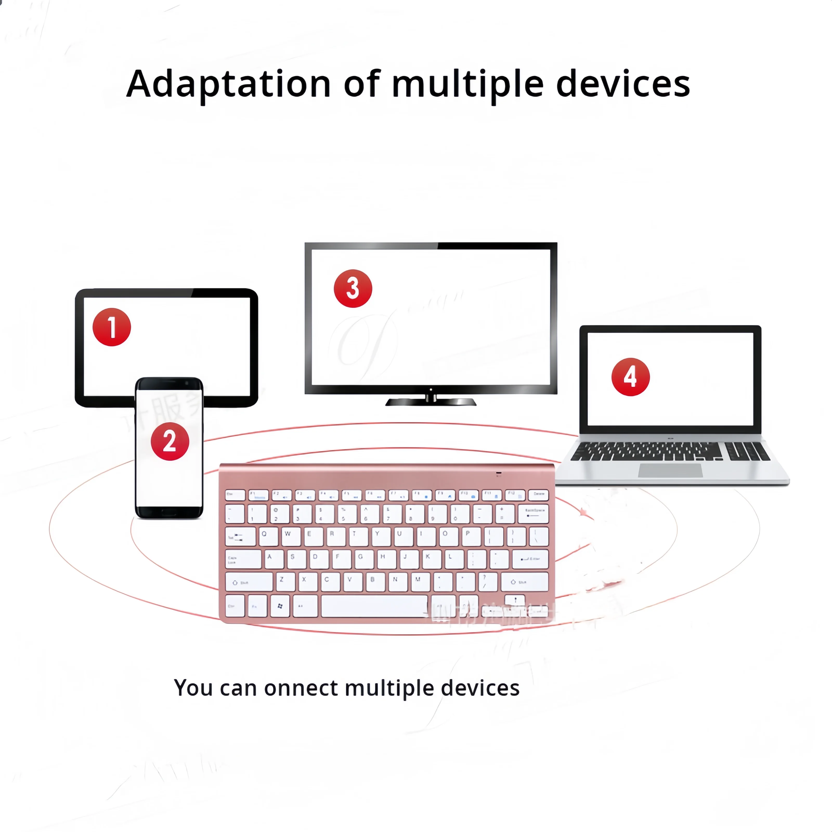 Bluetooth Keyboard Compatible  - Laptop Accessories Holder ulasan dan harga