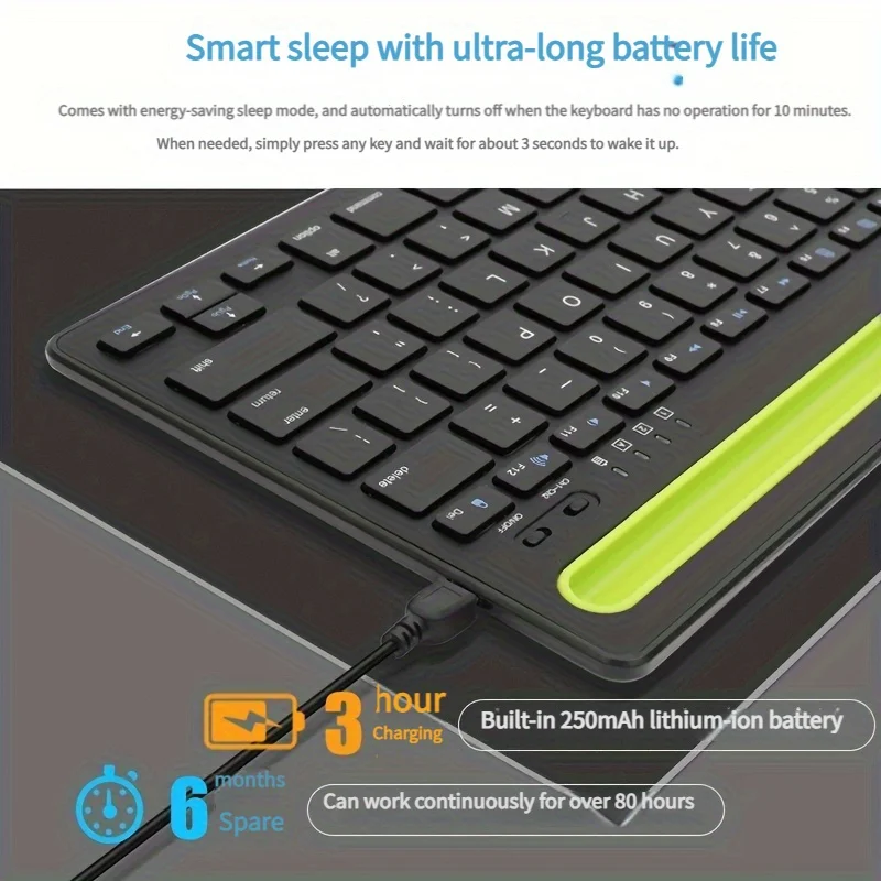 Bluetooth Keyboard Compatible  - Laptop Accessories Holder ulasan dan harga