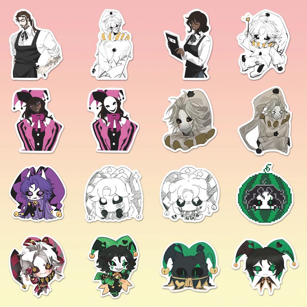 73PCS The Freak Circus Pierrot - Laptop Accessories ulasan dan harga