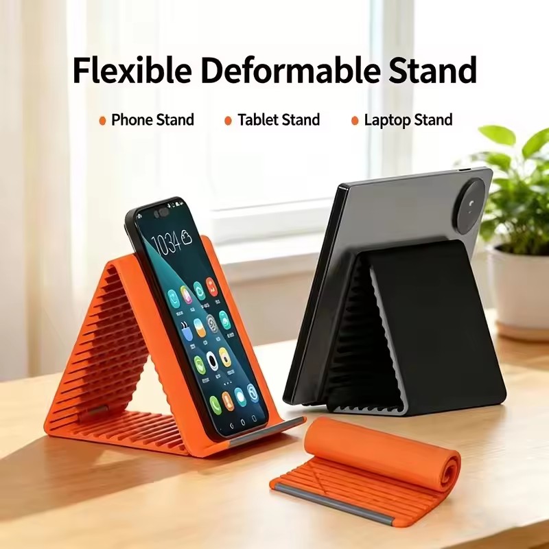 Lazy Portable Phone Stand Sili - Laptop Accessories Holder ulasan dan harga