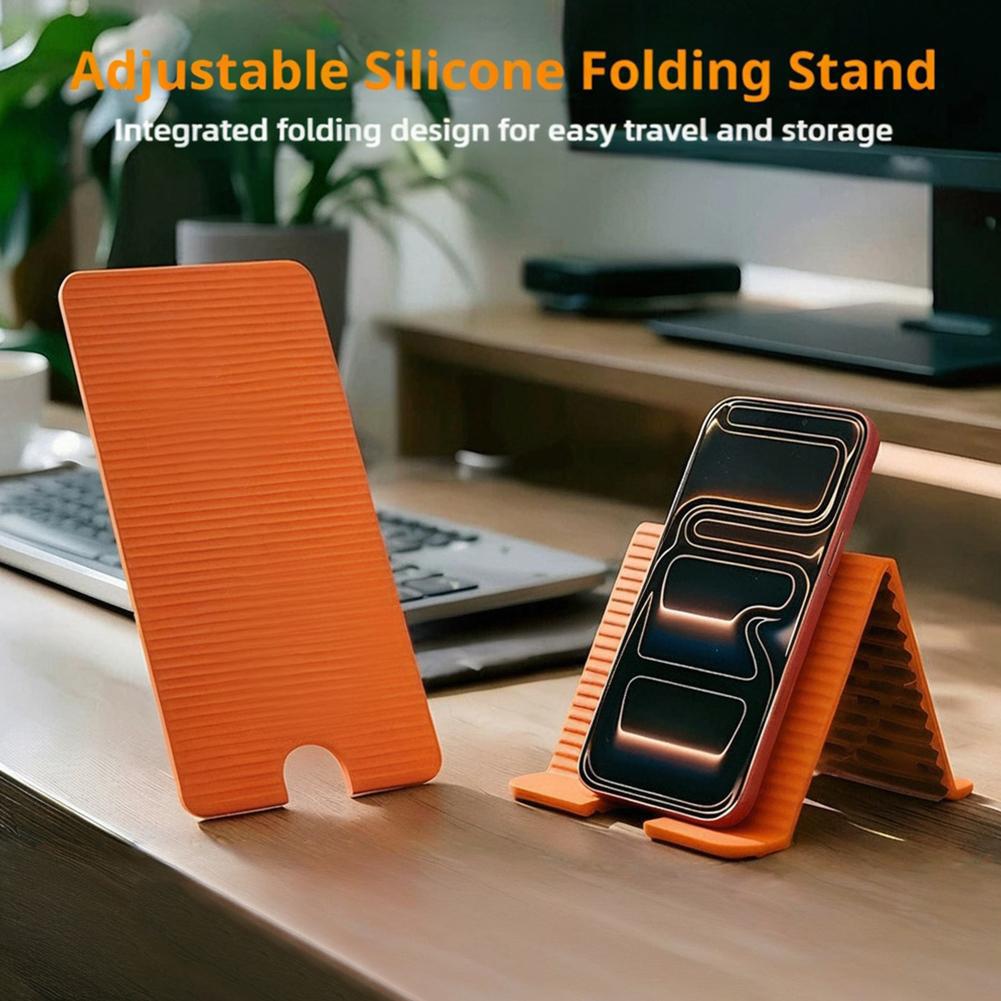 Flexible Foldable Silicone Pho - Laptop Accessories Holder ulasan dan harga