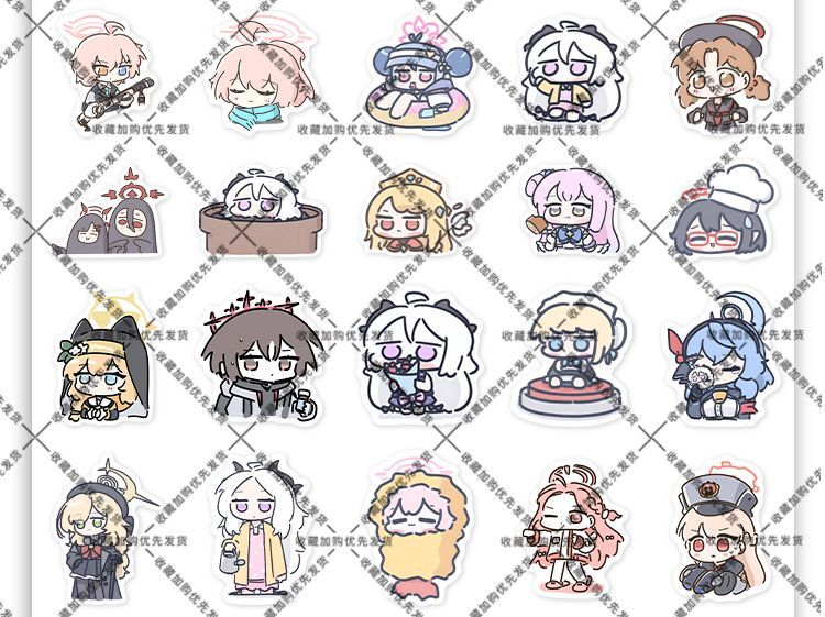 80PCS Anime Blue Archive Soras - Laptop Accessories ulasan dan harga