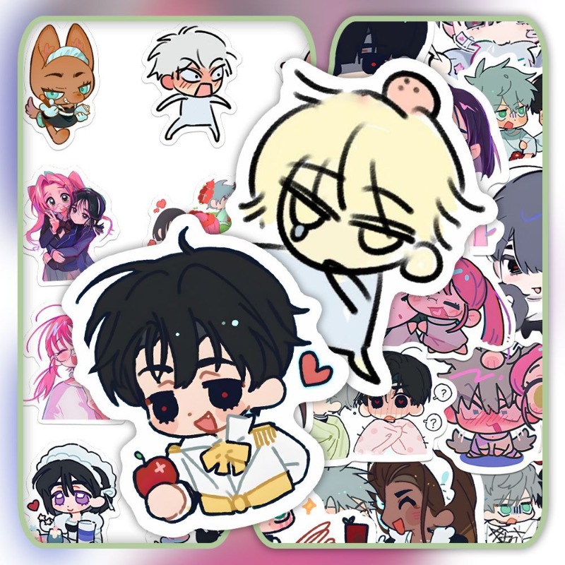 80Pcs/set Cartoon Anime Alien  - Laptop Accessories For Gift ulasan dan harga
