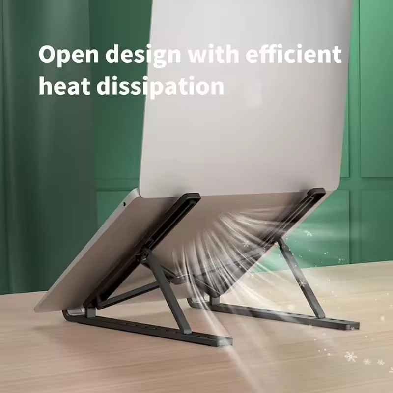 Foldable Laptop Stand Adjustab - Laptop Accessories Table ulasan dan harga