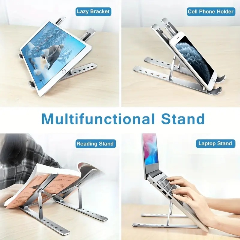 Foldable Laptop Stand Adjustab - Laptop Accessories Table ulasan dan harga