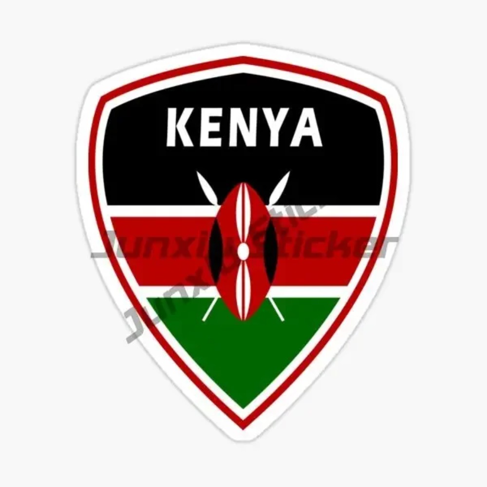 Kenya Flag Map Emblem Creative - Laptop Accessories Kenya ulasan dan harga