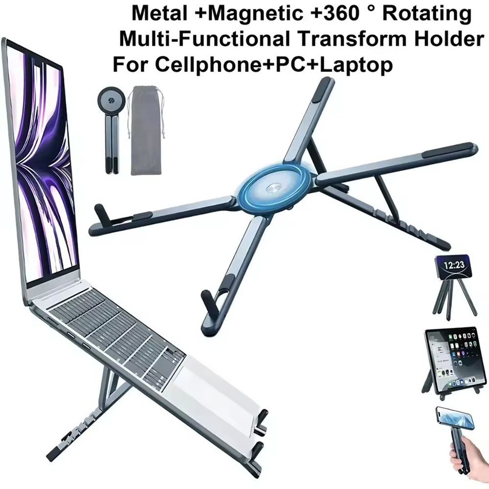 Portable Magnetic Phone Holder - Laptop Accessories Holder ulasan dan harga