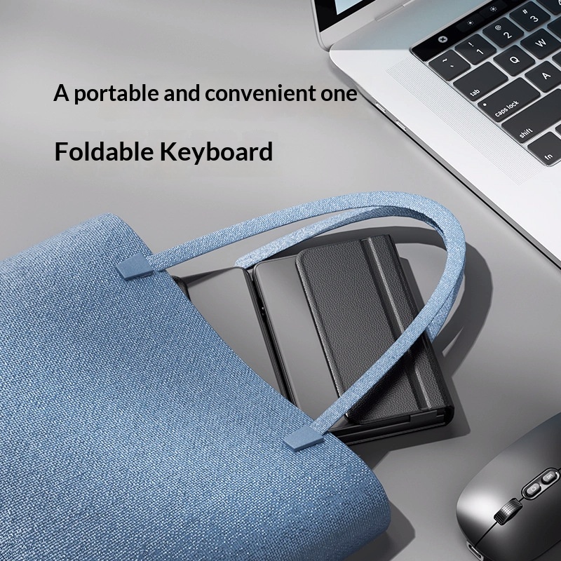 Mengzu Tri Fold Wireless Bluet - Laptop Accessories Holder ulasan dan harga