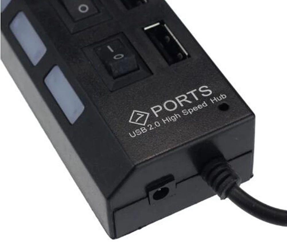 7 Port USB 2.0 Hub Splitter Fo - Laptop Accessories And Parts ulasan dan harga
