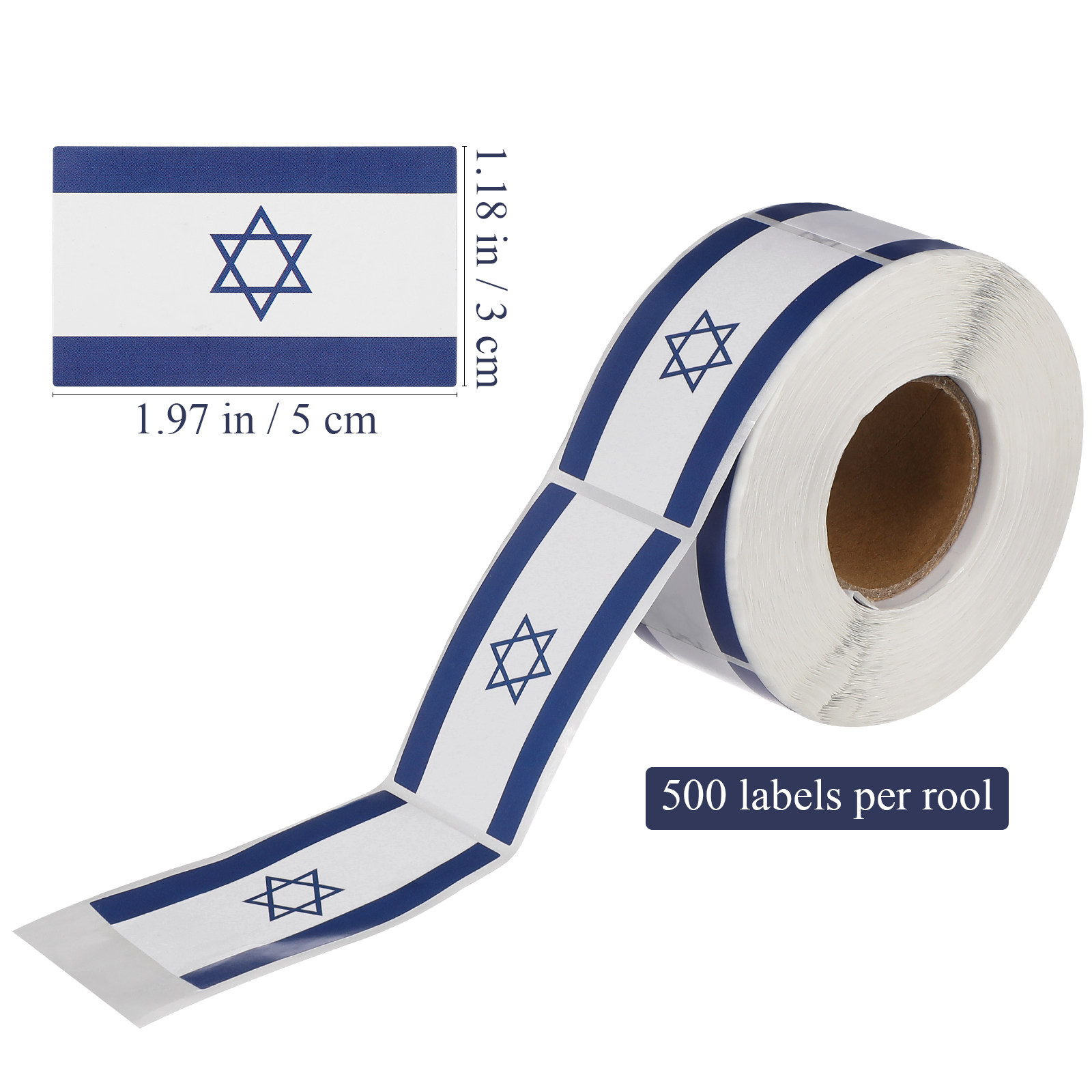 1 Roll National Flag Sticker A - Laptop Accessories ulasan dan harga