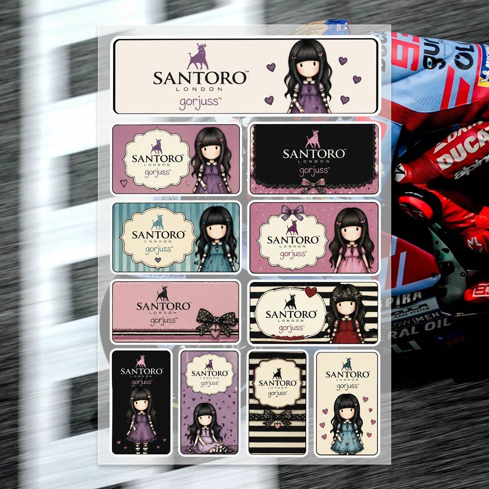 SA-ntoro Gorjuss Stickers Moto - Laptop Accessories Sa ulasan dan harga