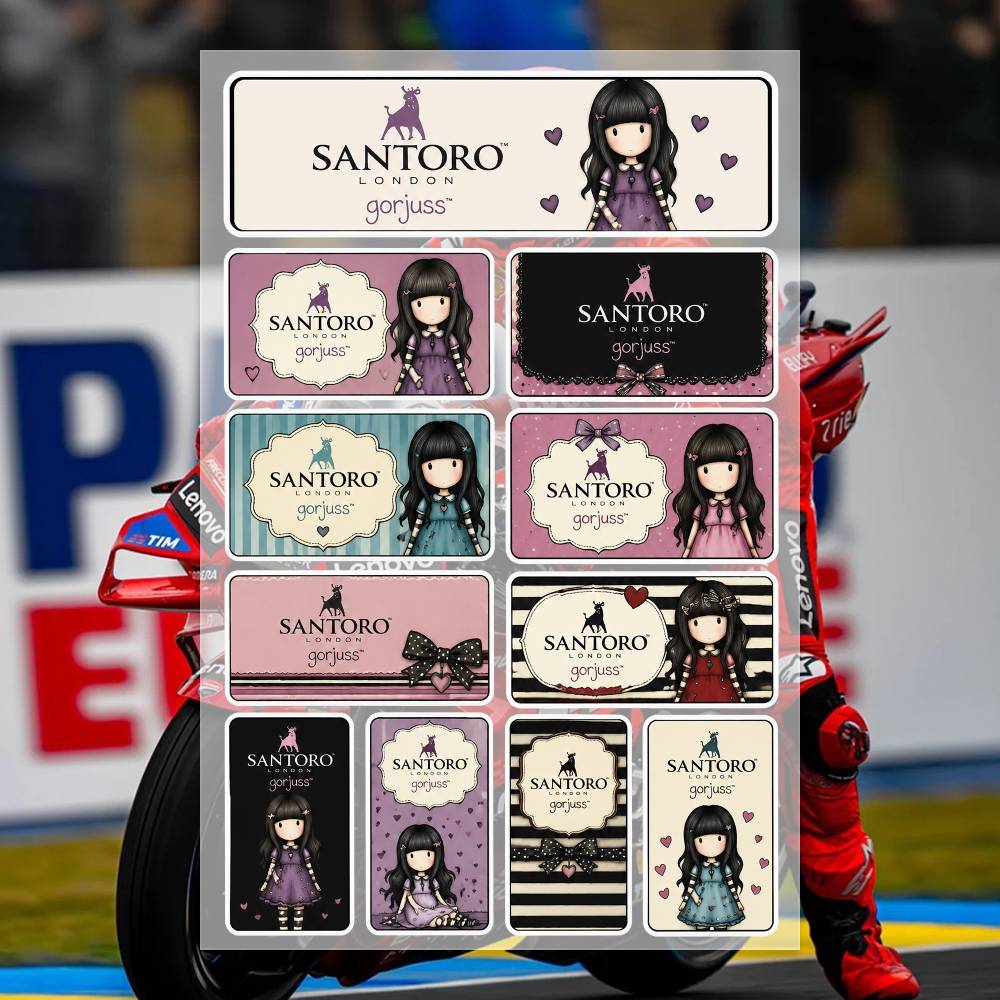 SA-ntoro Gorjuss Stickers Moto - Laptop Accessories Sa ulasan dan harga
