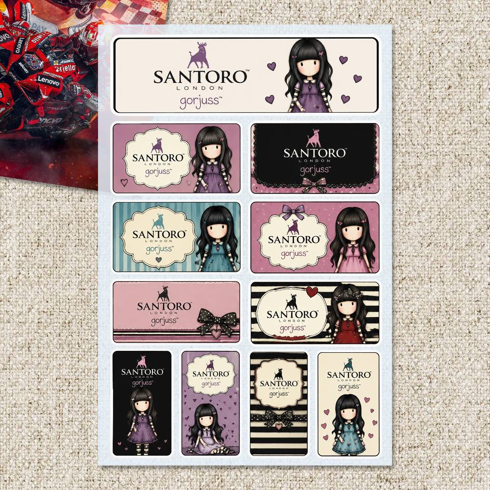 SA-ntoro Gorjuss Stickers Moto - Laptop Accessories Sa ulasan dan harga