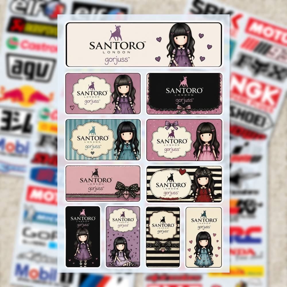 SA-ntoro Gorjuss Stickers Moto - Laptop Accessories Sa ulasan dan harga