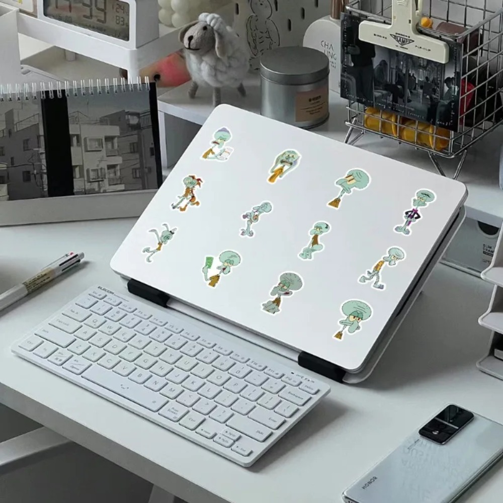 60Pcs SpongeBob Squidward Tent - Laptop Accessories And Parts ulasan dan harga