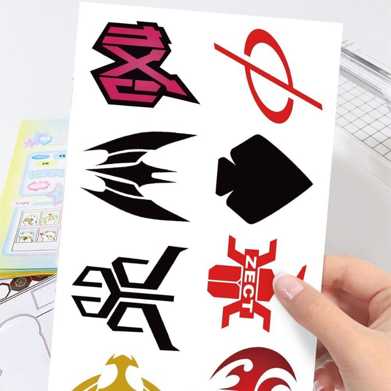 60 Sheets Kamen Rider Logo Sti - Laptop Accessories ulasan dan harga